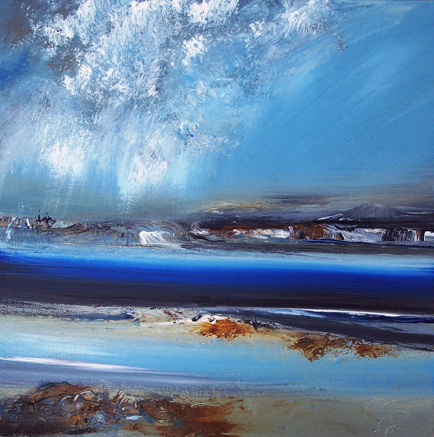 'Crystal Waters' by artist Rosanne Barr